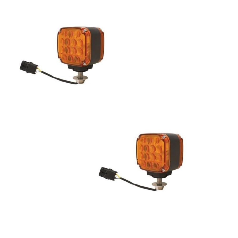 Amazon.com: Amber LED Turn Signal Marker/Warning Lamp Fits JD
